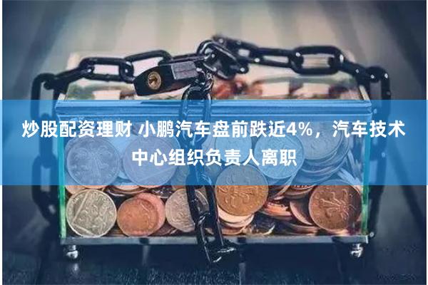 炒股配资理财 小鹏汽车盘前跌近4%，汽车技术中心组织负责人离职