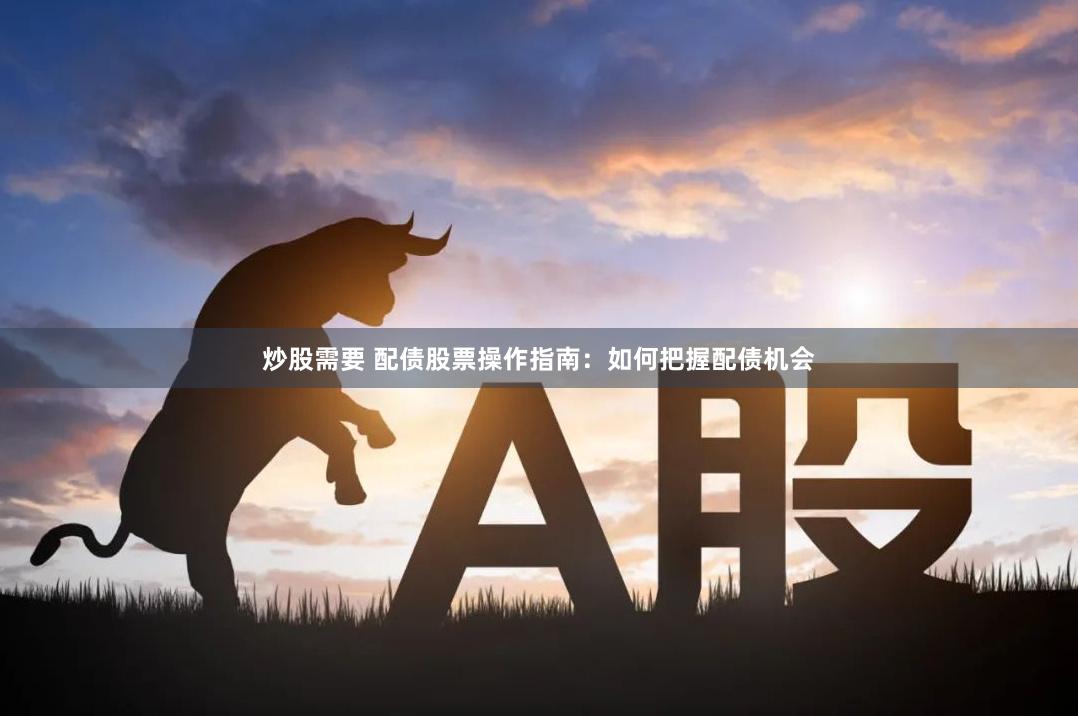 炒股需要 配债股票操作指南：如何把握配债机会